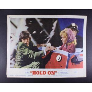1966 Hold On Lobby card 11x14", MGM USA original vintage small movie poster,